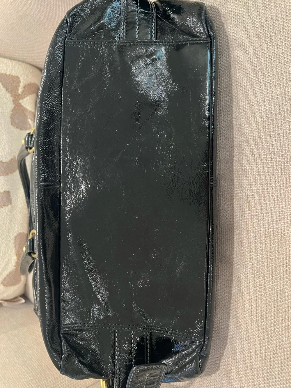 Vintage Coach Archive Limited Edition Patent Peyton Satchel